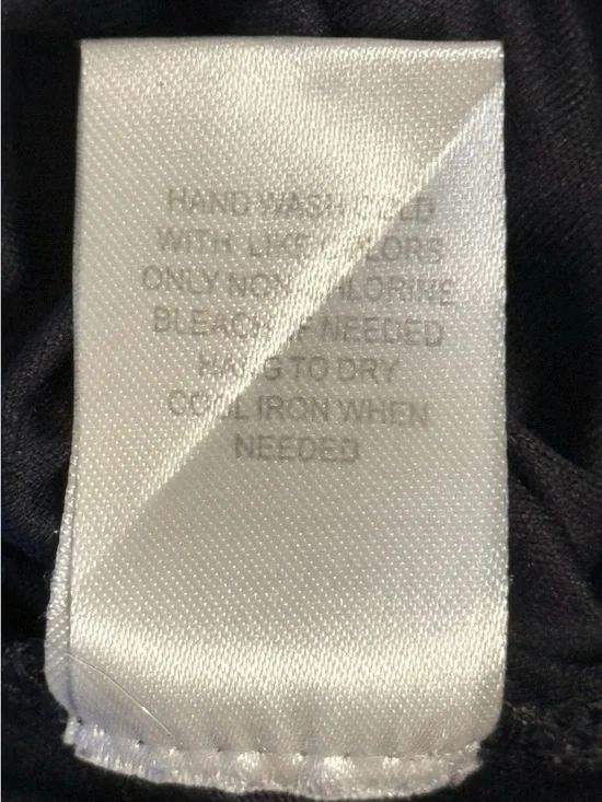 DR2 Women’s M Navy Blue Floral Paisley Boho Sleeveless Shift Dress Medium - Picture 6 of 13